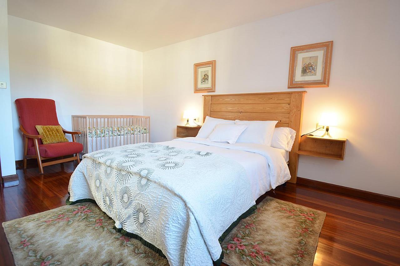 Casa con jardín en Vilanova de Arousa Pontevedra Exterior foto
