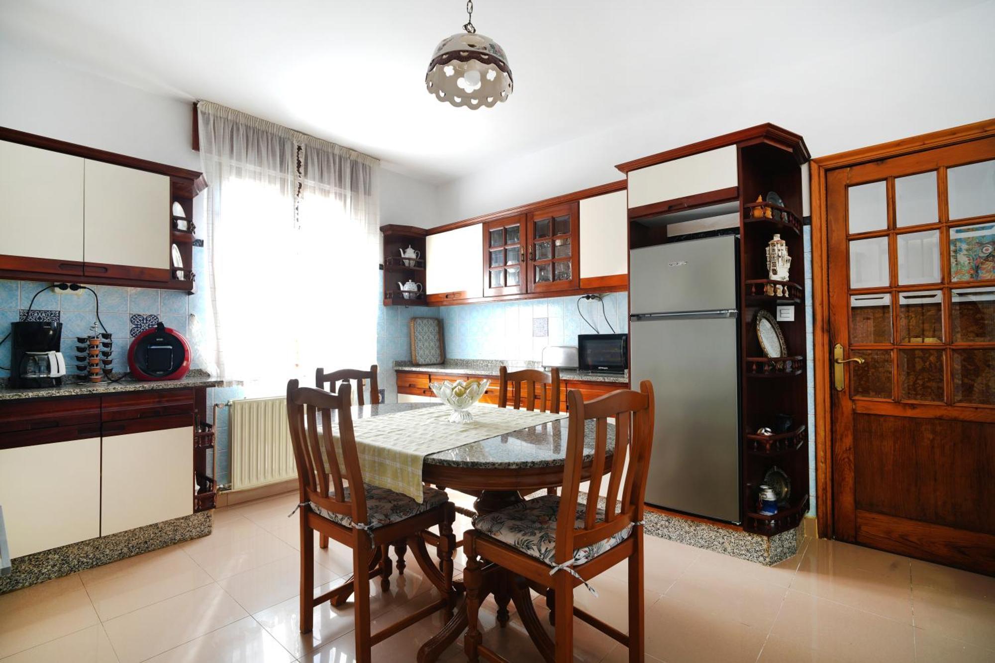 Casa con jardín en Vilanova de Arousa Pontevedra Exterior foto